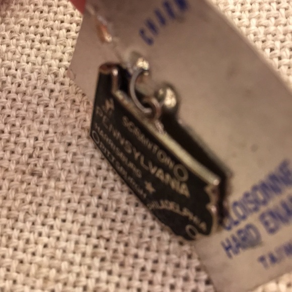 Souvenir State of PENNSYLVANIA Cloisonné Charm - Picture 9 of 11